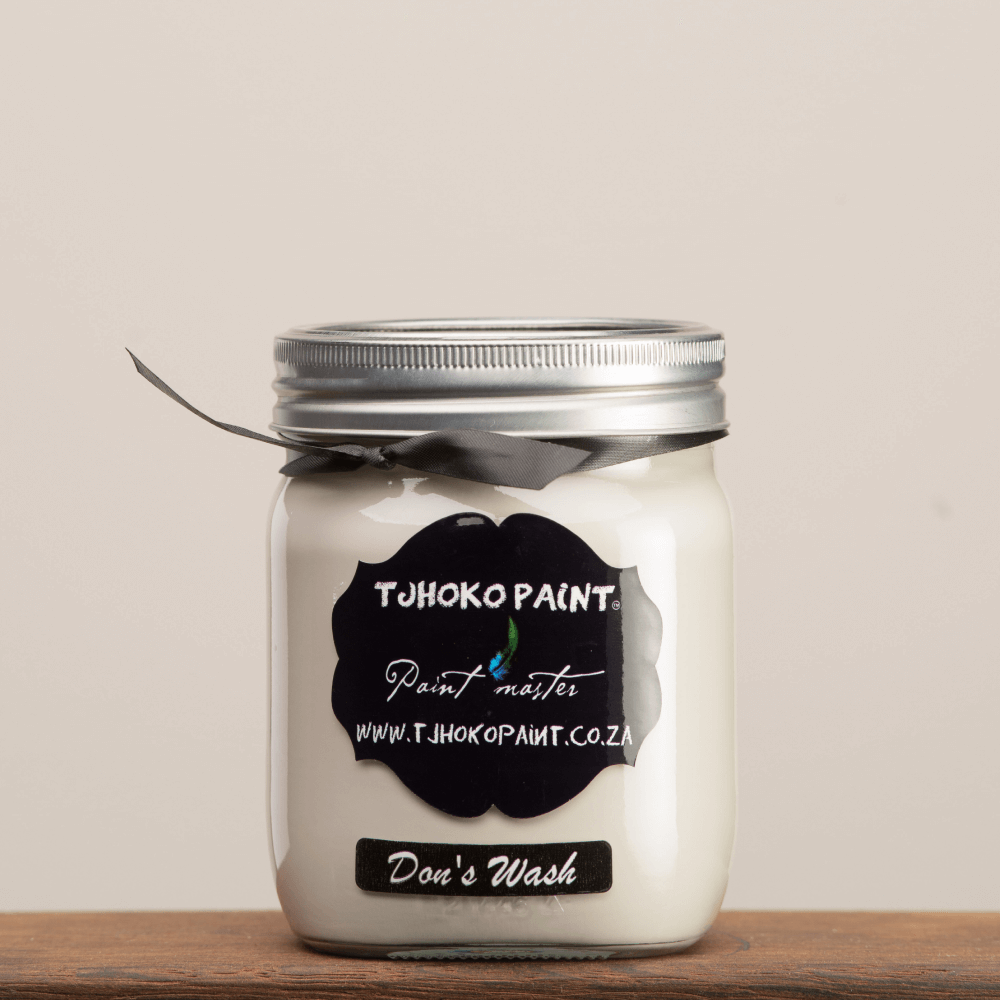 Deckende Möbelfarbe für modernes Upcycling
Kalkfarbe Tjhoko Paint Don's Wash