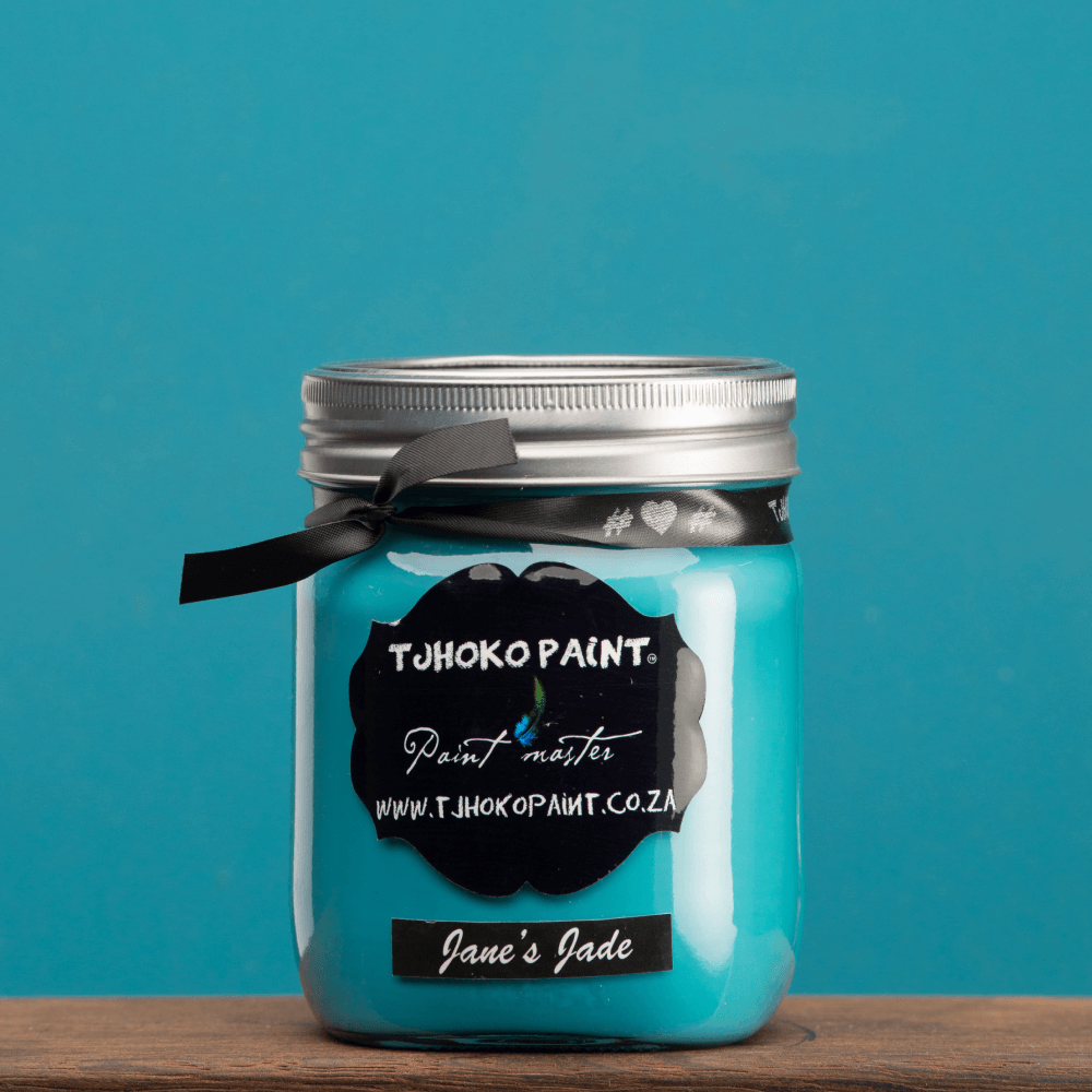 Deckende Möbelfarbe für modernes Upcycling
Kalkfarbe Tjhoko Paint Jane's Jade