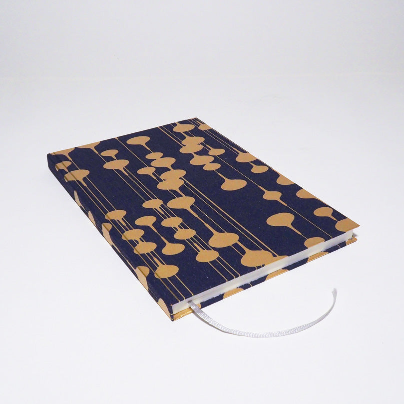 Notizbuch Klebegebunden oder Fadengeheftet, A5, Design New Life