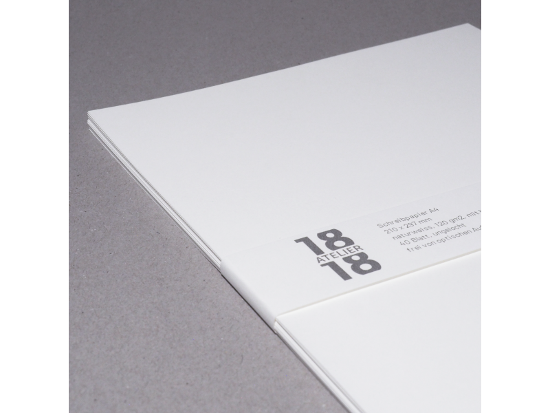 Schreibpapier, Natur Weiss, 120 gm2, Biotop 3, A4