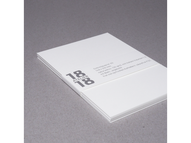 Schreibpapier, Natur Weiss, 120 gm2, Biotop 3