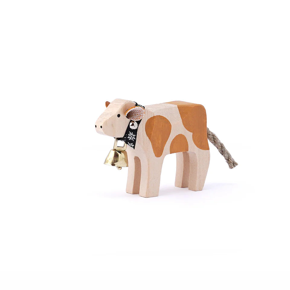 Kalb mit Glocke Simmentaler