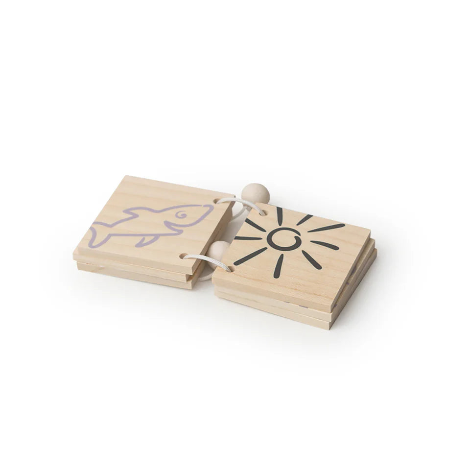 Babybuch Holz