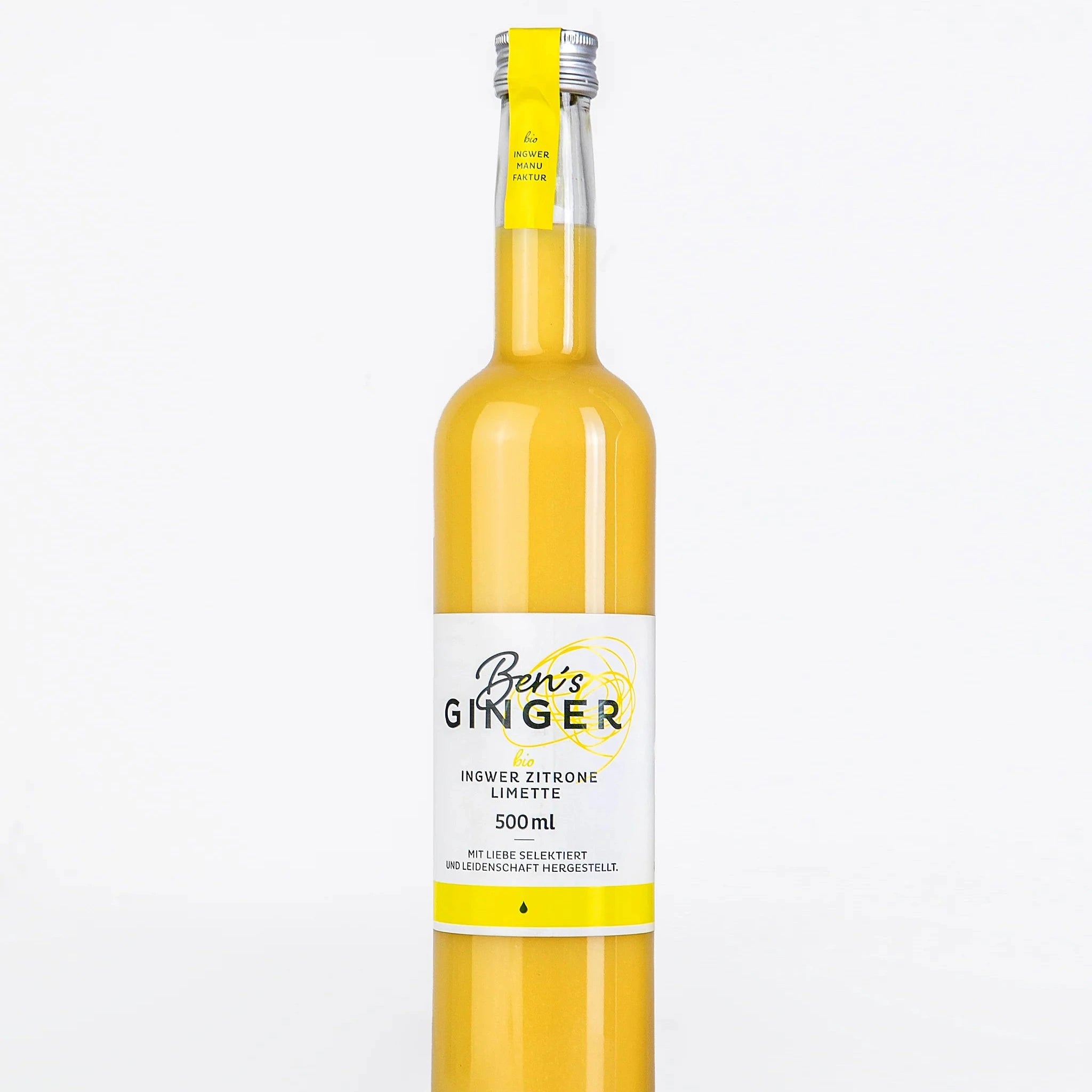 Ben's Ginger Ingwer Zitrone Limette, ohne Zucker