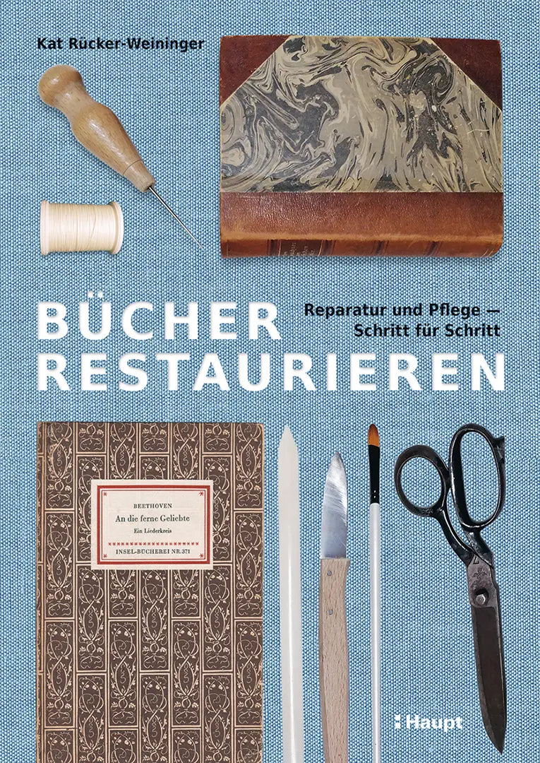 Fachbuch, Buchbinden, Hauptverlag Bern Bücher Restaurieren.