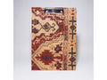 Handgefertigtes Klemmbrett vom Atelier 1818, A4, die ideale, stabile Schreibunterlage für kreative Notizen und freies Schreiben ohne Tisch. Design Oriental Story red