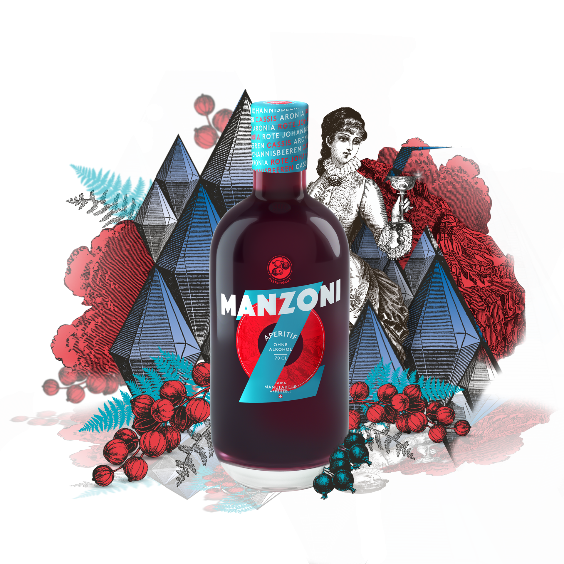 Flasche Manzoni von Goba Appenzell