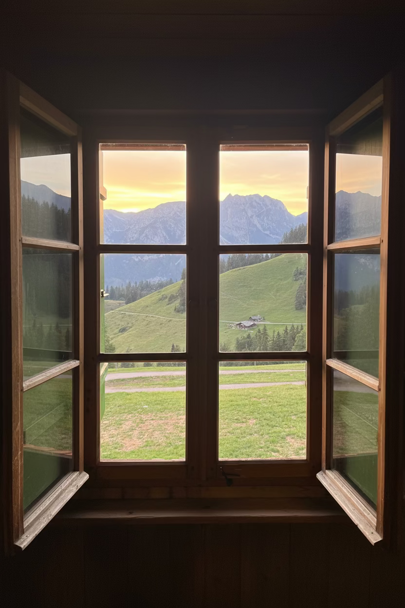 Niderhorn Fensterblick