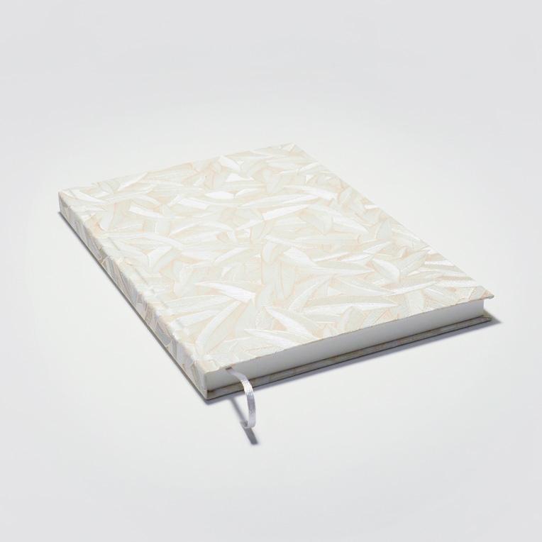 Notizbuch A5 von Atelier 1818, Design, Gööckler Floral Creme