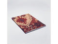 Edles Notizheft vom Atelier 1818: Handgearbeitetes A5 Heft und besondere Materialhaptik für ein einzigartiges Schreibgefühl. Design Oriental Story Red