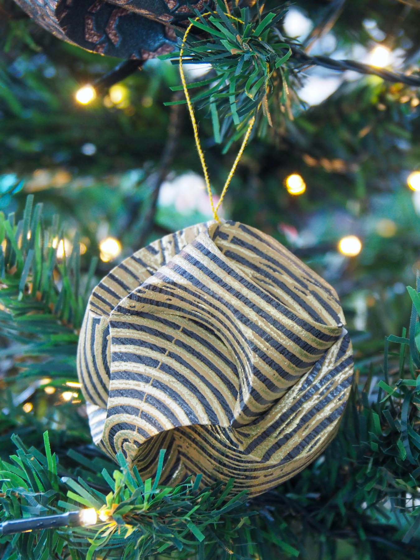 Kugel, Weihnachten, am Baum im Desing Nala Cape Town