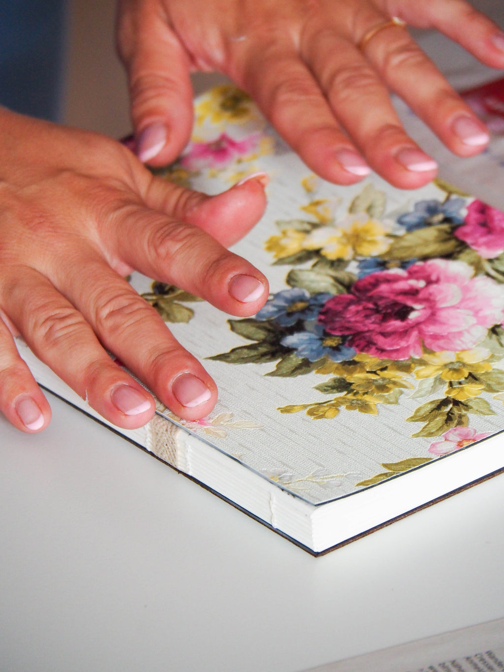 Workshop Buchbinden Decke