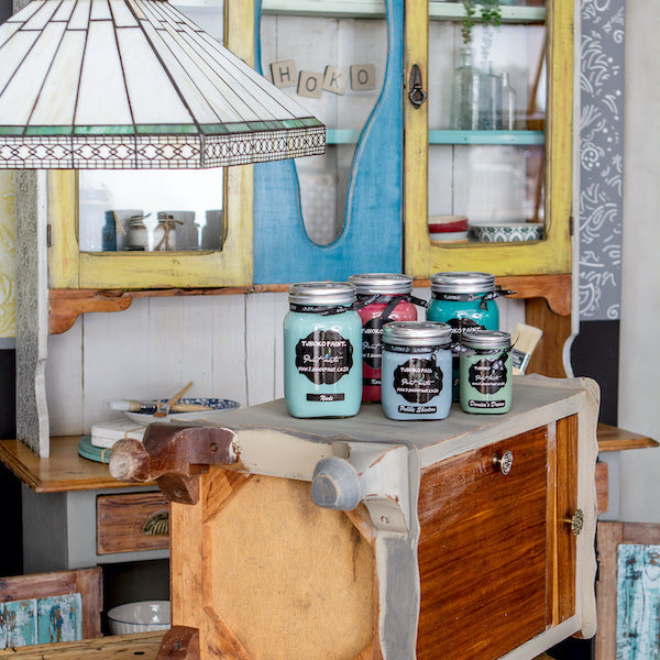 Upcycling mit Tjhoko Paint Küche