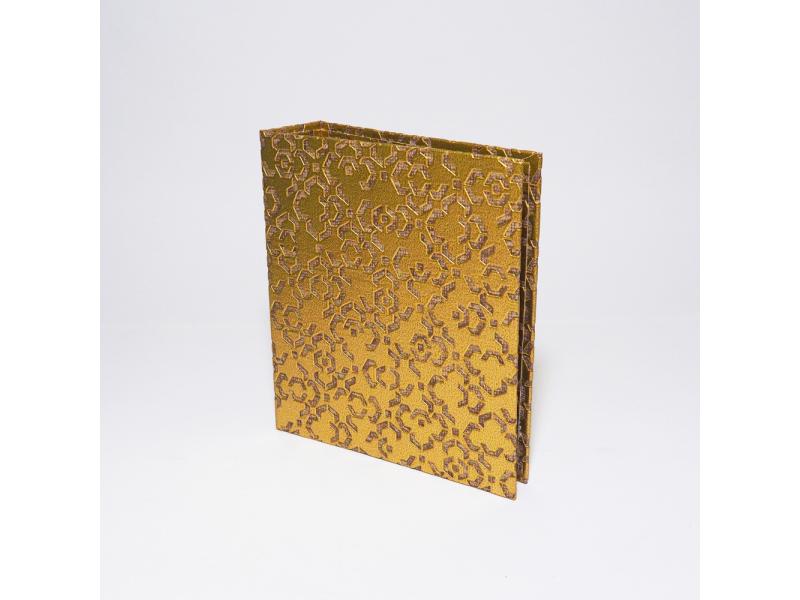 Hochwertiger A6 Ringordner vom Atelier 1818 zur stilvollen Aufbewahrung besonderer Dokumente, handgefertigt aus edlem Materialien, Design Marrakesch GGol
