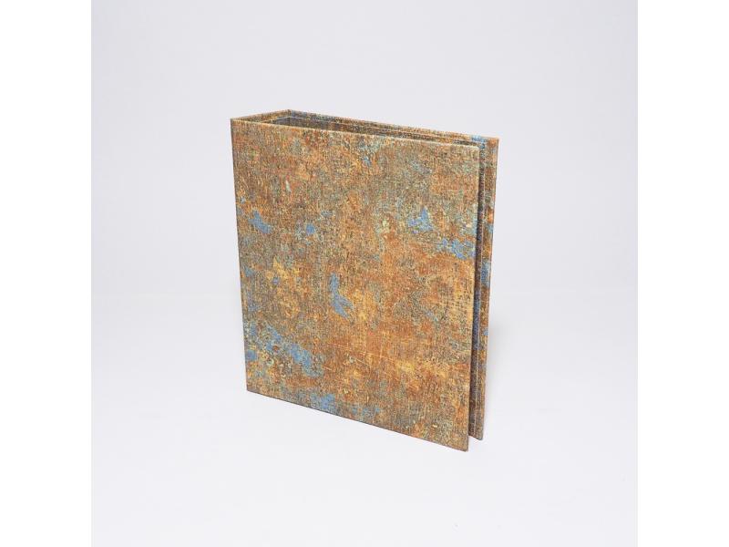Hochwertiger A6 Ringordner vom Atelier 1818 zur stilvollen Aufbewahrung besonderer Dokumente, handgefertigt aus edlem Materialien, Design History of Arts