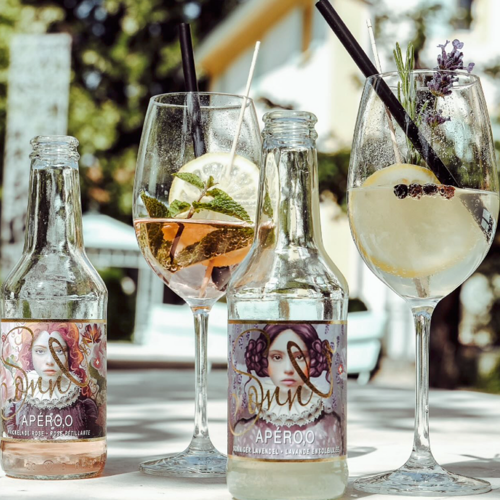 APÉRO,0 von Sonnen Bern, Sommerdeko auf Tisch