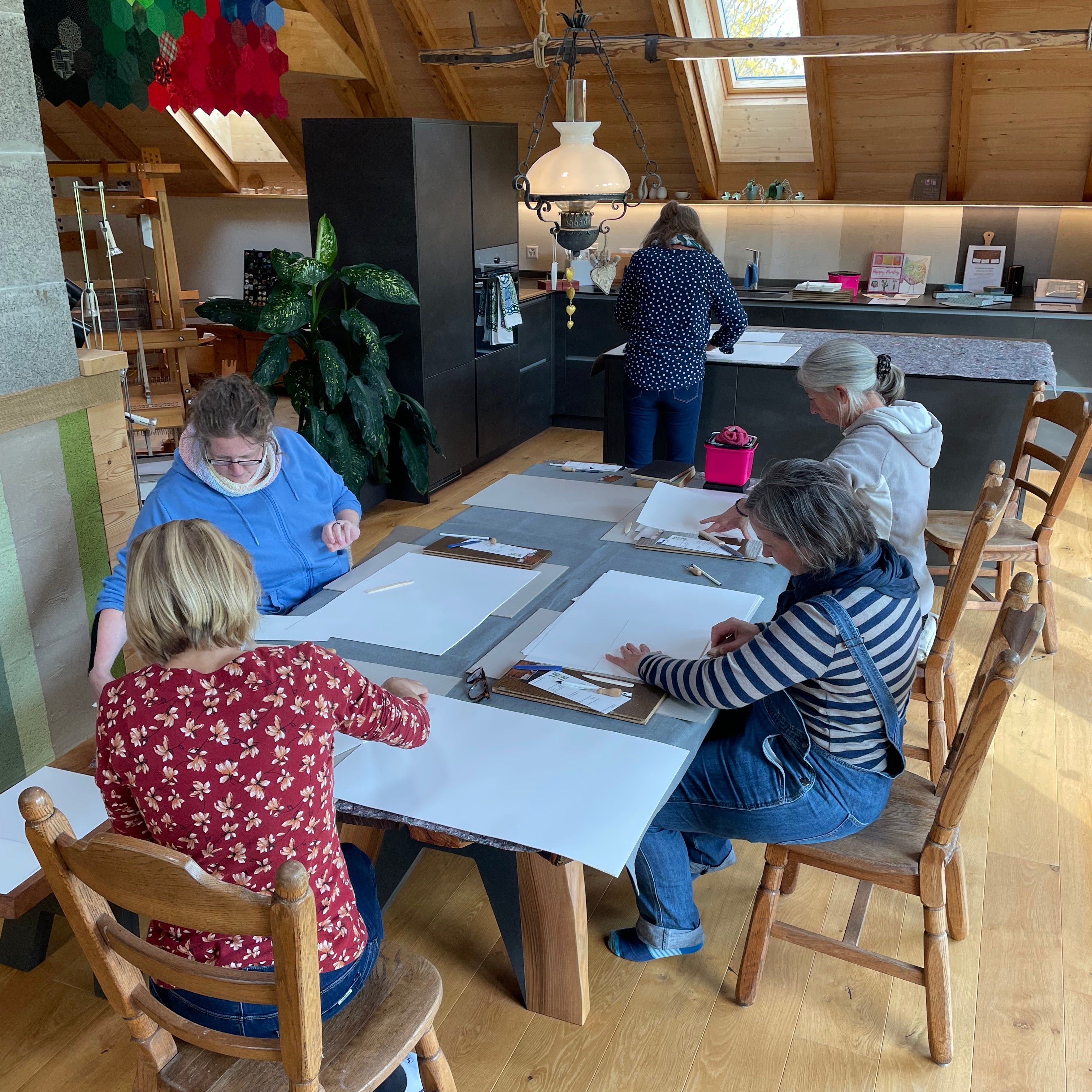 Team Event Buchbinden, Bei SUMS Atelier in Buchen