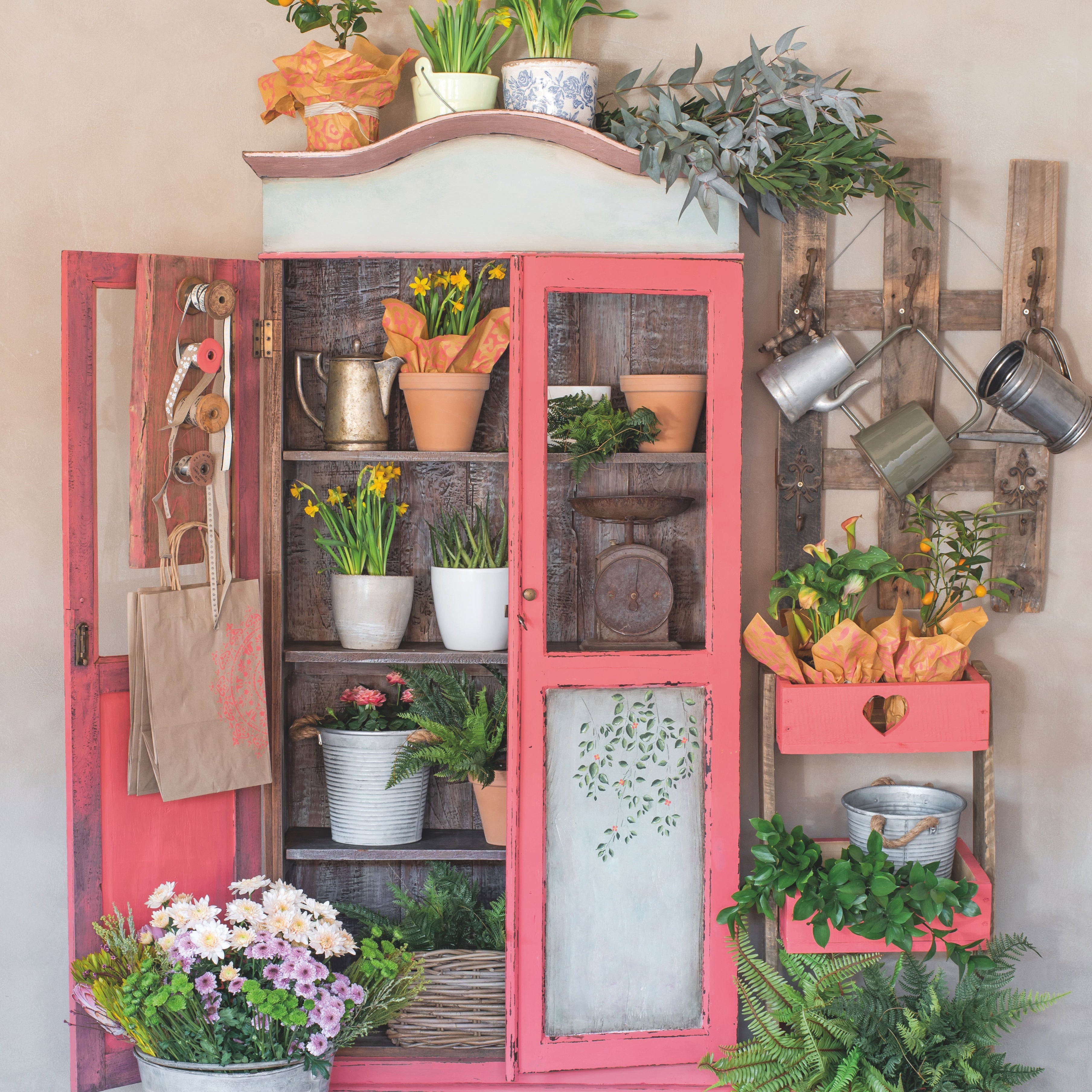 Tjhoko Paint GGartenschaft mit Holiday und Lebos