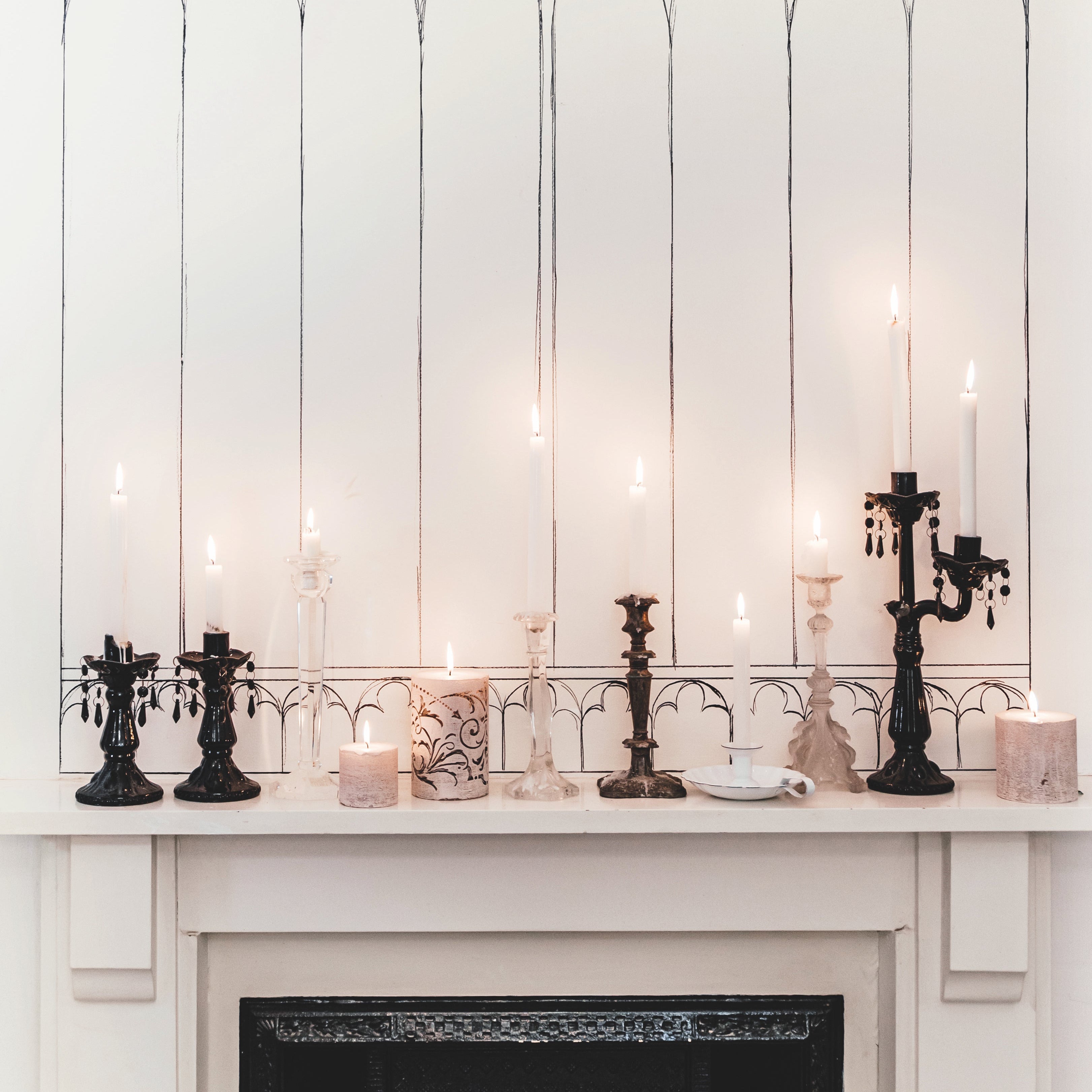 Upcycling mit Tjhoko Paint Kerzenständer