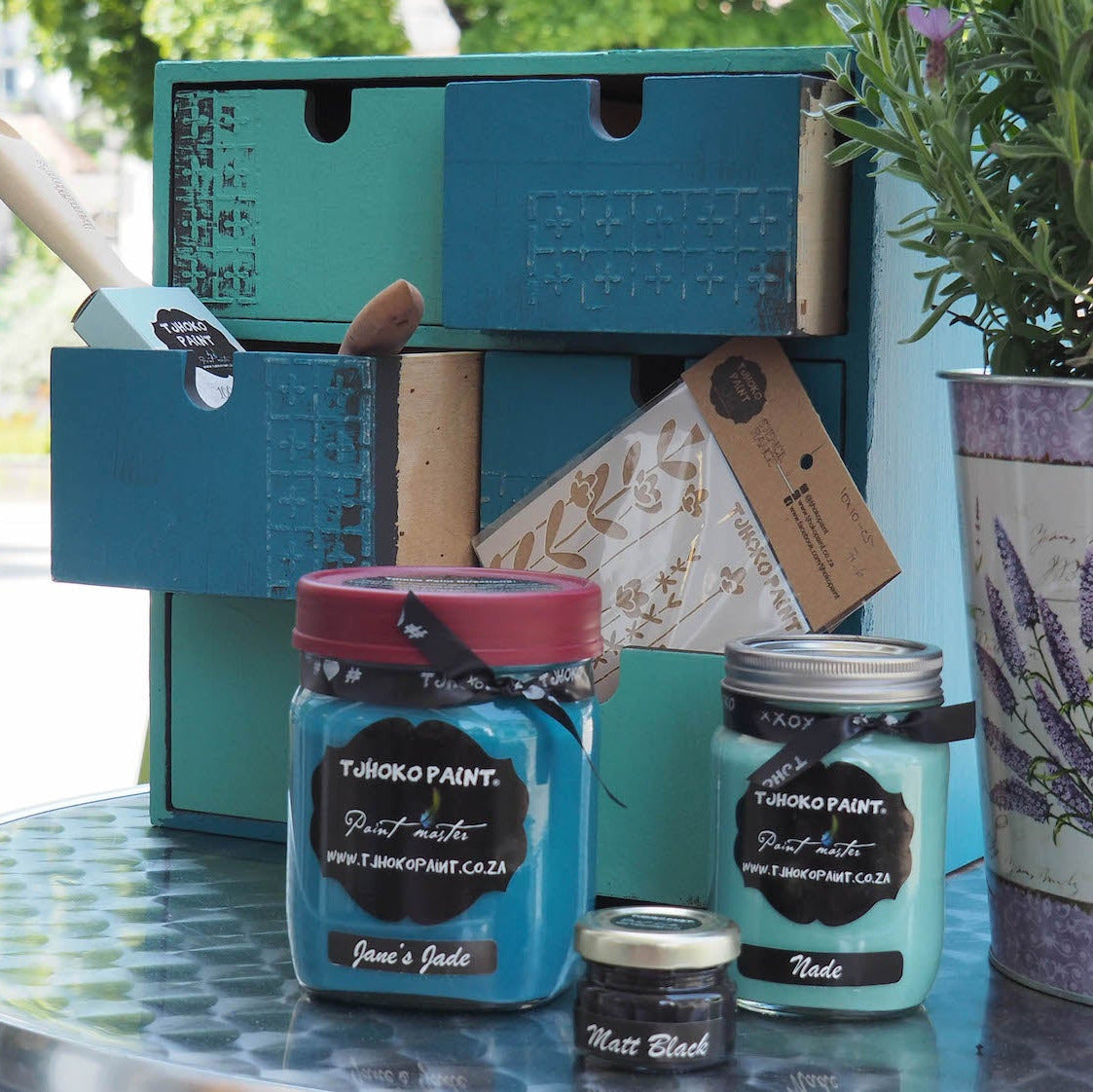 Upcycling mit Tjhoko Paint Moppe von Ikea